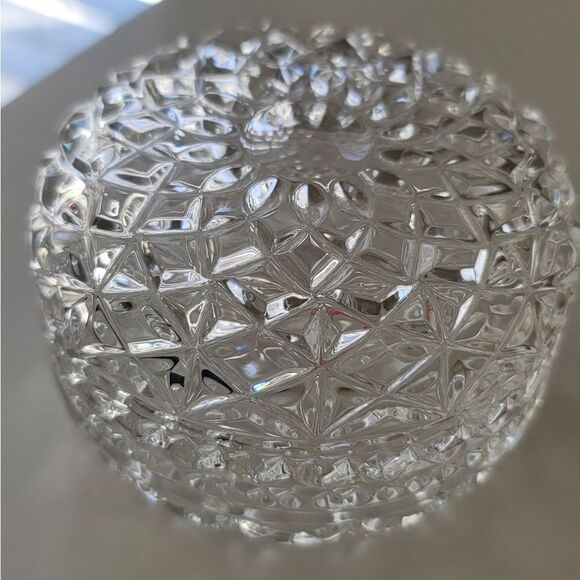 Kristal Zajecar Jewelry Box Crystal Trinket Candy Dish Read Description #1014 - Picture 15 of 16